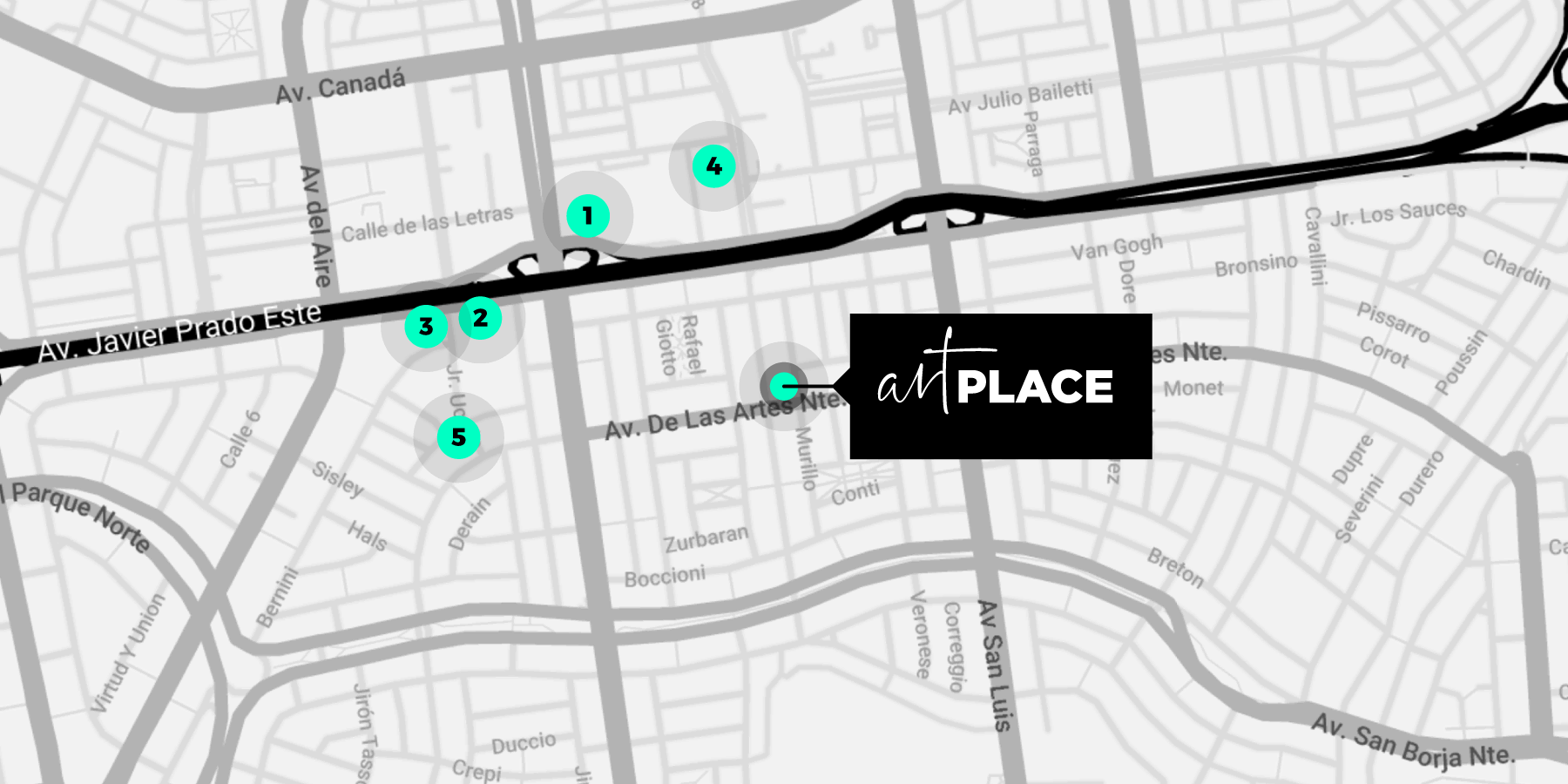 Ubicación ART Place