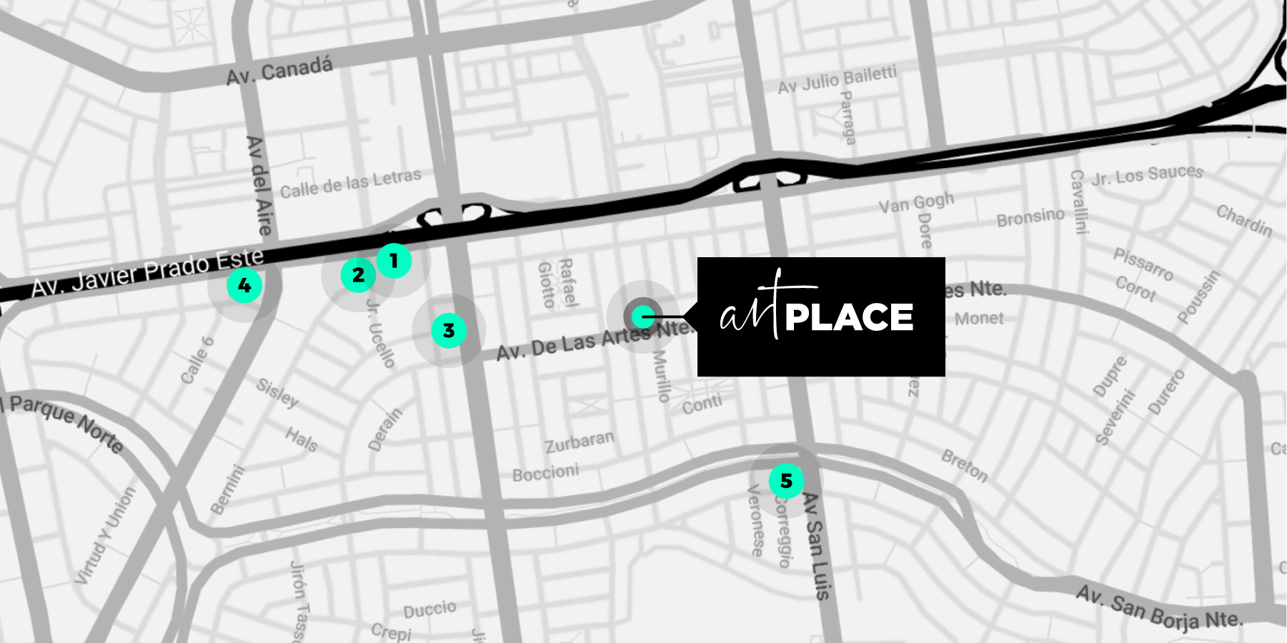 Ubicación ART Place