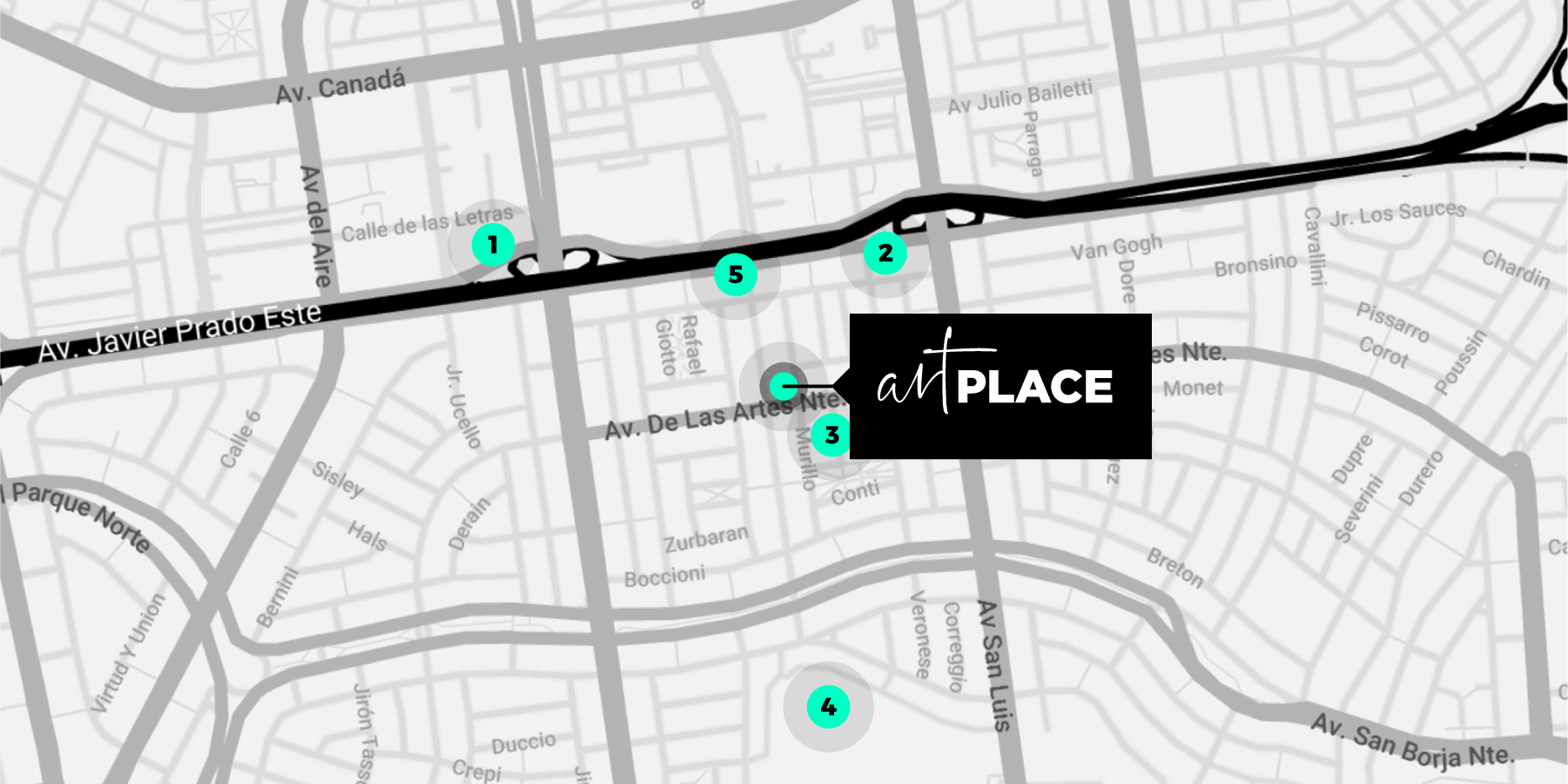Ubicación ART Place