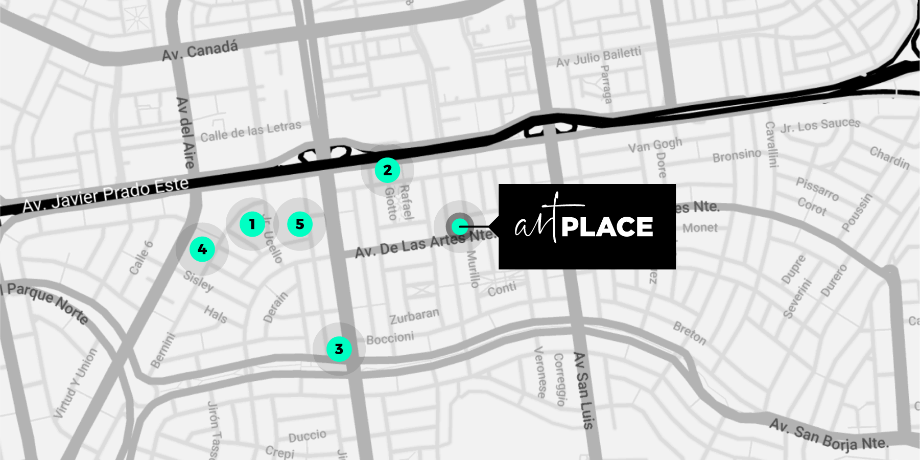 Ubicación ART Place