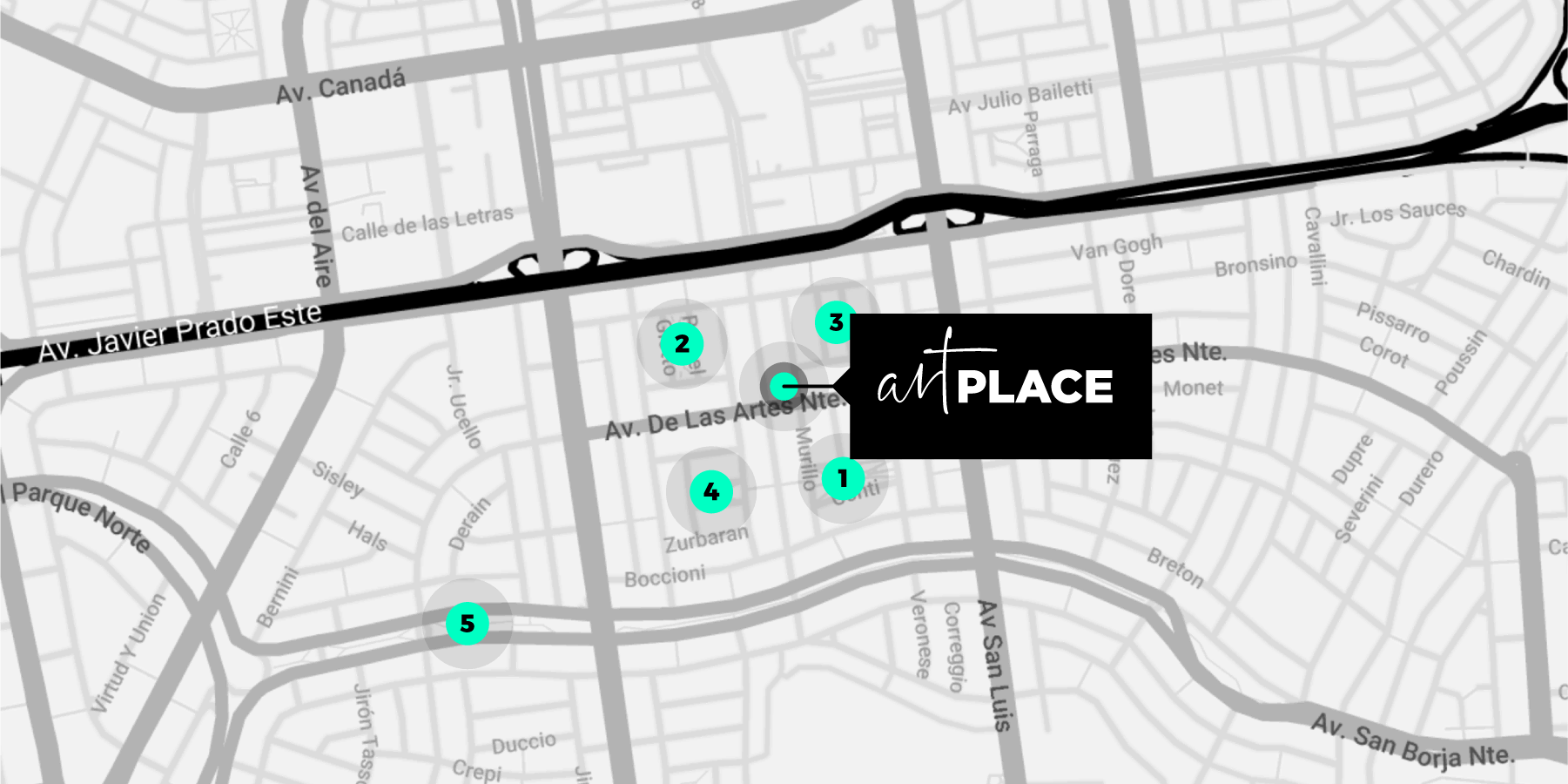 Ubicación ART Place